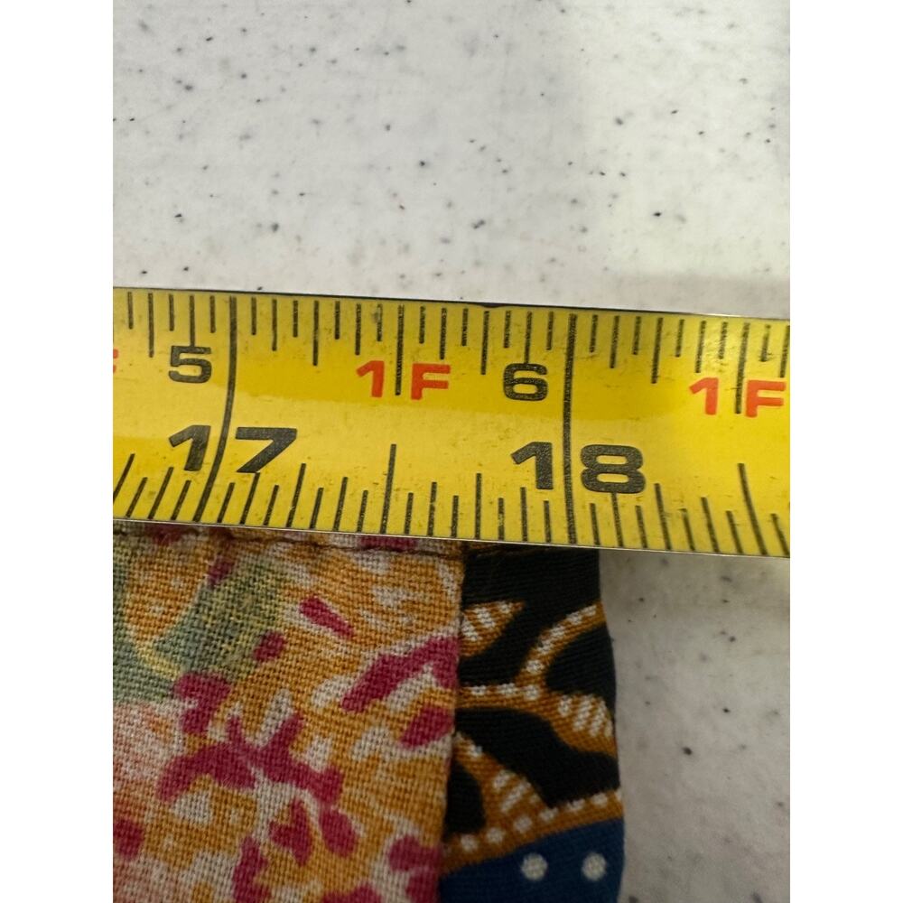 NEW Jaded Gypsy Patchwork BoHo Maxi One Size Pull-On Tie Cotton Boho Skirt A11 - Picture 6 of 8